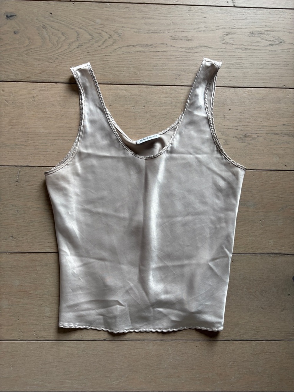 Vintage satin cami